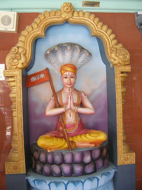 Sri Maṇavāḷa Māmunigaḷ — Icon of Sri Maṇavāḷa Māmunigaḷ at Nārāyaṇa Tirumala