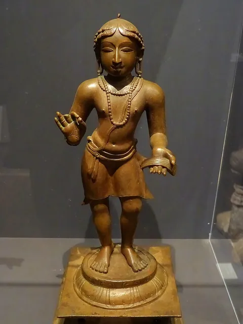 Sri Māṇikkavācakar — Sri Māṇikkavācakar — a Chola bronze, eleventh to twelfth century