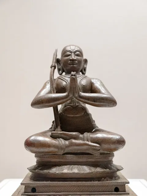 Sri Rāmānuja — Sri Rāmānuja — a Vijayanagara-period bronze