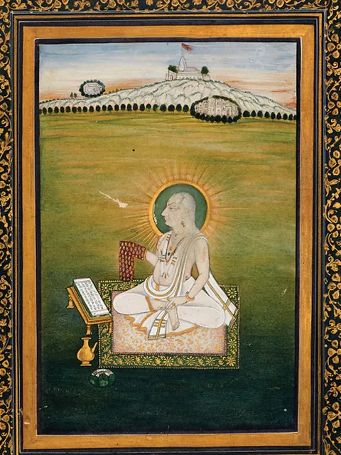 Sri Vallabhācārya — Sri Vallabhācārya, painted by Nihāl Chand